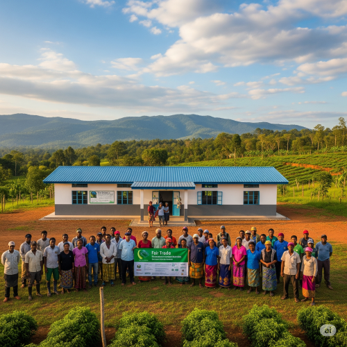 Community benefiting from Fair Trade initiatives
