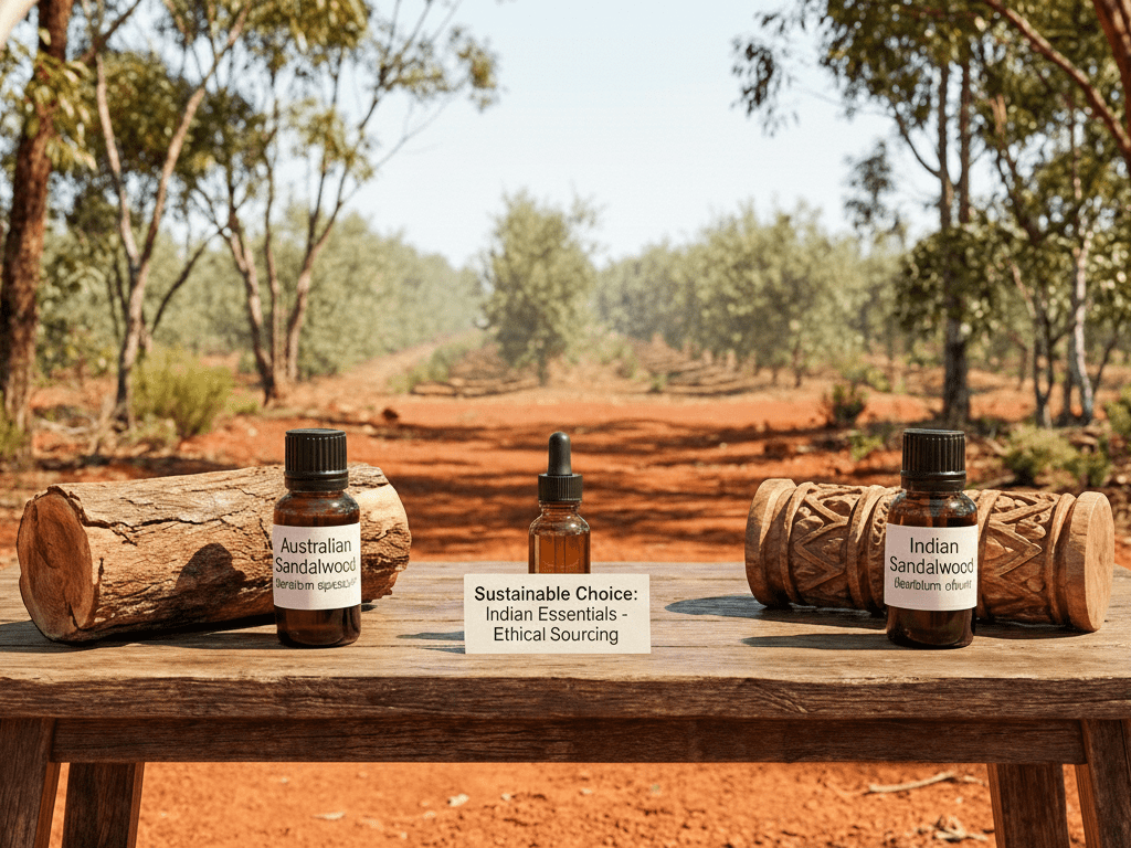 Australian vs. Indian Sandalwood: The Ethical Guide | L.B. Indian Essentials | https://indianessentials.com.au/